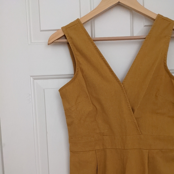 Shinestar Pants - Mustard Yellow Jumpsuit